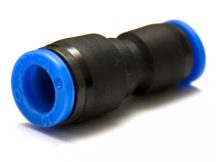   műanyag-levegőcső szűkítő adapter (dugaszolható), egyenes, 8mm - 6mm